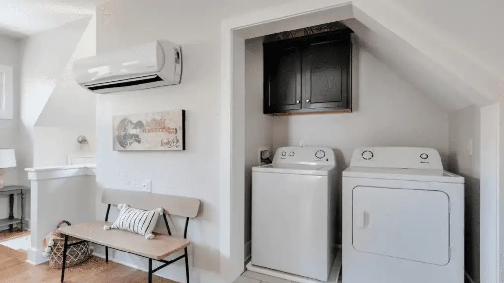 washer dryer east nashville air bnb apartment